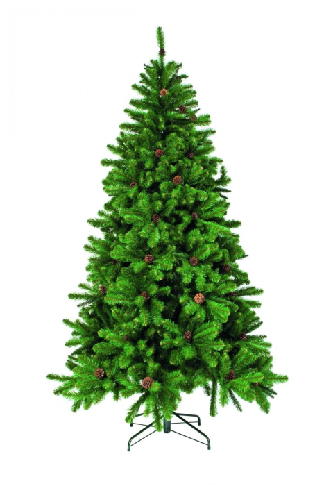 Искусственная елка Triumph Tree Императрица с шишками зелёная